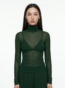 Turtleneck Long Sleeve Top