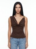 Cowl Neck Cami Top