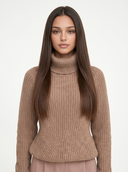 Turtleneck Long Sleeve Sweater