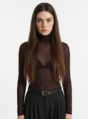 Turtleneck Long Sleeve Top