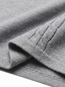 Cable Knit A-Line Sweater Dress