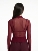 Turtleneck Long Sleeve Top