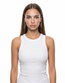 Full Size Ribbed Round Neck Tank Plus Size