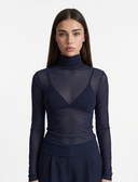 Turtleneck Long Sleeve Top