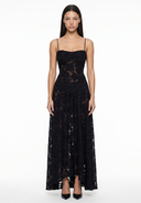 Lace Spaghetti Strap Maxi Dress
