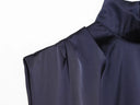 BSAY Satin dresses women's clothing fashion back zip hem lace patchwork slit sexy nightclub mini dress chic French Evening