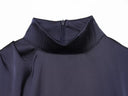 BSAY Satin dresses women's clothing fashion back zip hem lace patchwork slit sexy nightclub mini dress chic French Evening