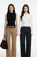 STRUCTURED TROUSERS
